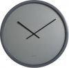 Zuiver Clock Bandit grey wandklok (Ø60 cm) online kopen