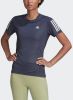 Adidas Own The Run Tee SS Hardloopshirt Dames Blauw online kopen