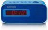 Lenco CR 250BU Wekkerradio met dual alarm blue online kopen