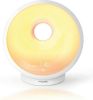 Philips Daglichtwekker Sleep and Wake up Light HF3650/01 met gesimuleerde zonsop en ondergang, relaxbreath voor ontspannen slaap, 7 weksignalen en fm radio online kopen