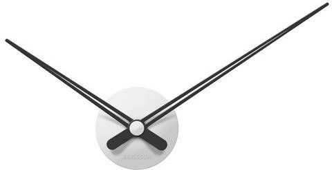Karlsson Wandklokken Wall clock LBT mini Sharp Wit online kopen