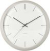 Karlsson Wandklokken Wall clock Nirvana Globe Grijs online kopen