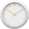 Karlsson Wandklokken Wall clock Globe Design Armando Breeveld Wit online kopen