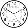 Paagman Unilux Wandklok Wave, Radiogestuurd, Diameter 30 Cm, Zwart/wit online kopen