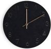 Balvi Decoratieve objecten Wall Clock Bonne Heure Zwart online kopen