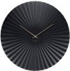 Karlsson Wandklokken Wall Clock Sensu Xl Steel Zwart online kopen