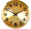 Karlsson Clock Gold Station alu, sweep movement online kopen