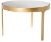 Riverdale Amaro Bijzettafel Metaal/Glas Goud 59 cm online kopen