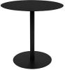 Zuiver Snow Sidetable Metaal Rond 45 x Ø35 cm Zwart online kopen