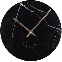 Zuiver Time Wandklok Marmer 25 cm Zwart online kopen