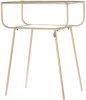 Riverdale Amaro Bijzettafel Metaal/Glas 33 x 48,5 cm Goud online kopen