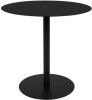 Zuiver Snow Sidetable Metaal Rond 45 x Ø35 cm Zwart online kopen