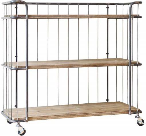 heilig band leerplan BePureHome trolley giro medium grijs - Klokken.shop