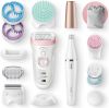 Braun Epilator Silk épil Deluxe Beauty Set 9 995 Deluxe 9 in 1 draadloze wet&dry ontharing voor gezicht en lichaam online kopen