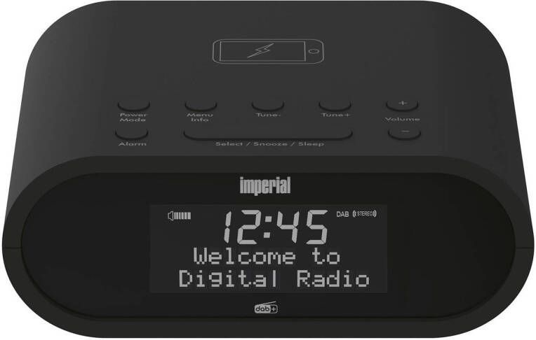 Imperial DABMAN D20 Dab+ Wekkerradio Zwart online kopen