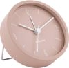 Karlsson Wekkers Alarm Clock Numbers and Lines Iron Roze online kopen