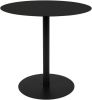 Zuiver Snow Sidetable Metaal Rond 45 x Ø35 cm Zwart online kopen