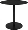 Zuiver Snow Sidetable Metaal Rond 45 x Ø35 cm Zwart online kopen