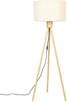 Zuiver Vloerlamp Fan bamboe online kopen