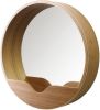 Zuiver round wall spiegel hout small online kopen