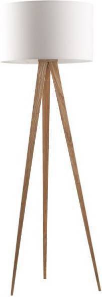 Zuiver Tripod Wood vloerlamp 157 x &#xD8, 50 cm online kopen