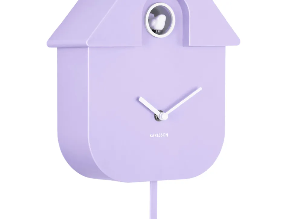 Karlsson Modern Cuckoo koekoeksklok lila, foto 3