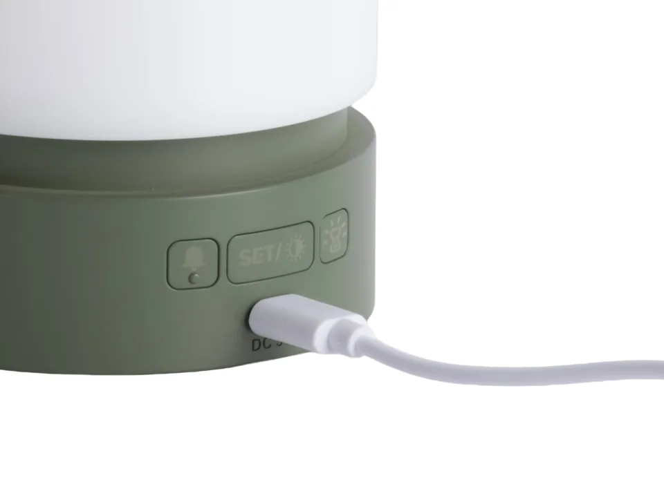 Karlsson Pillar Light wekker jungle groen, foto 4