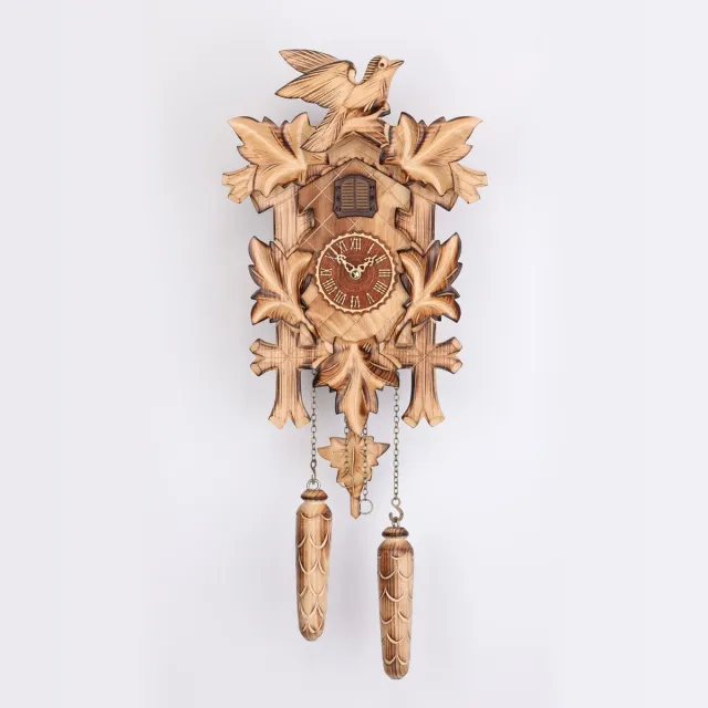 Trenkle Uhren Koekoeksklok model 374 Trenkle Uhren Quartz beweging 36cm Bruin