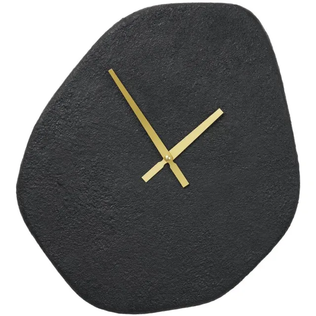 House Nordic Ragna wandklok zwart.