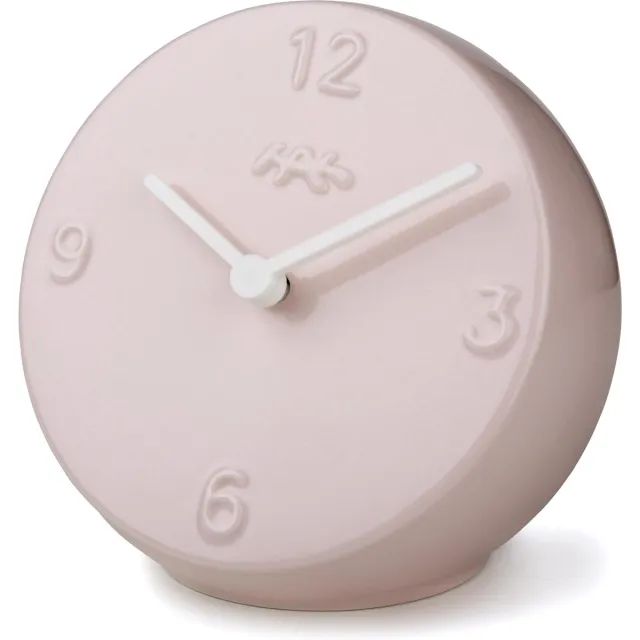Kähler Design Roze / Wit Ora Tafelklok 14 cm
