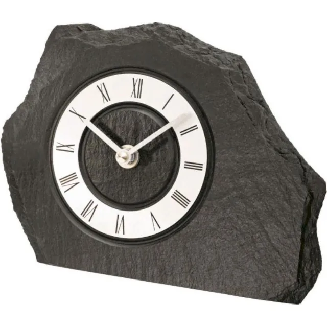 AMS Mod. 1104 - Horloge zwart met zilver