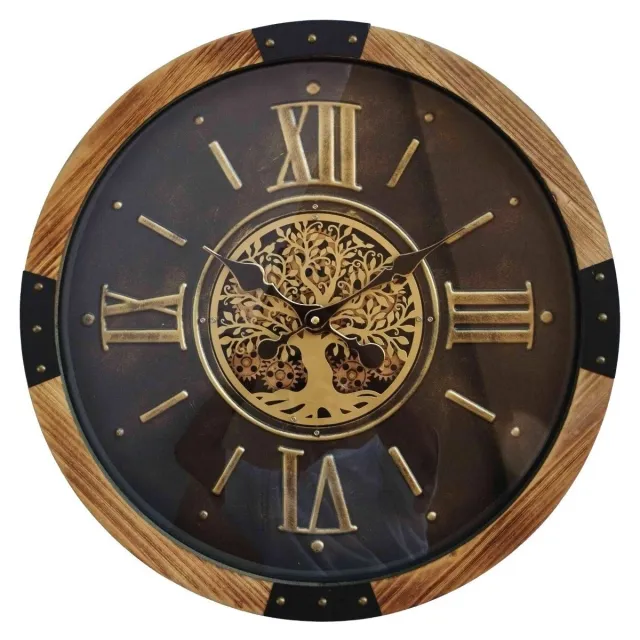 Signes Grimalt Versnelling wandklok bruin