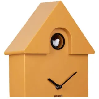 Karlsson Modern Cuckoo koekoeksklok okergeel, foto 4