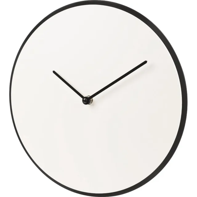 SensaHome Wandklok Cairo - Minimalistische Klok - Scandinavisch Nordic Stijl - Ø30cm - Beige