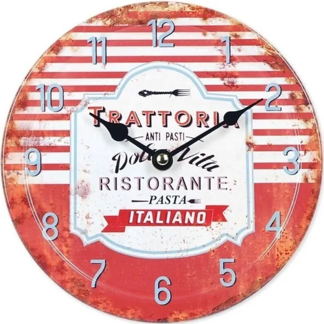 Signes Grimalt wandklok rood Oranje