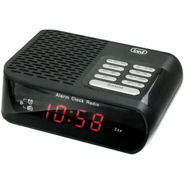 Trevi RC 827 D radio Klok Digitaal Zwart