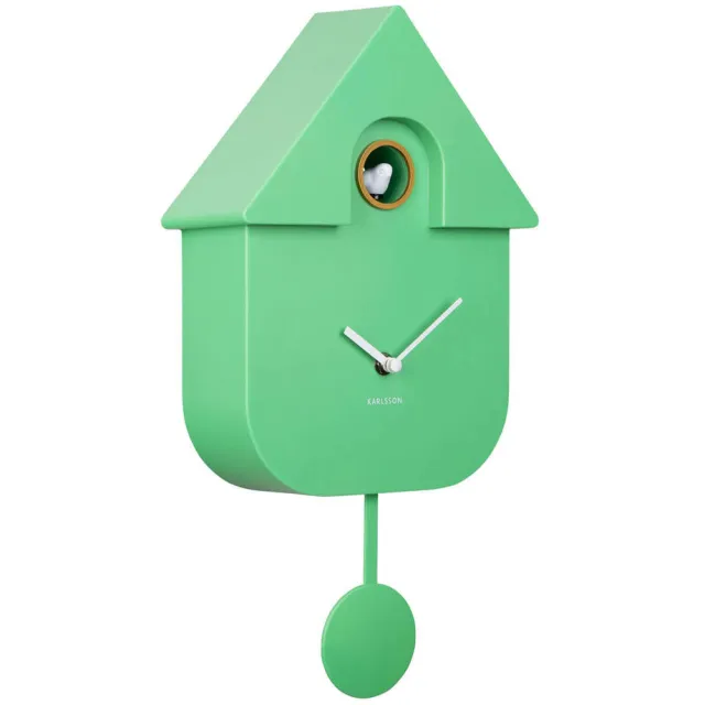 Karlsson Modern Cuckoo koekoeksklok heldergroen