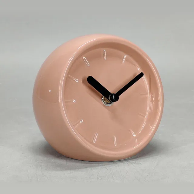 homebound by ky Tafelmodel klok Mellow Blush Roze