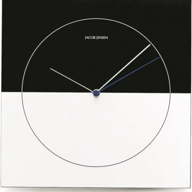 Jacob Jensen JJ315 315 Classic Klok zwart