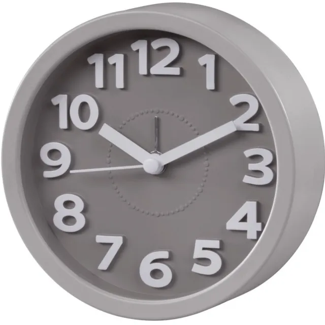 Hama wekker- Retro - Rond- Taupe