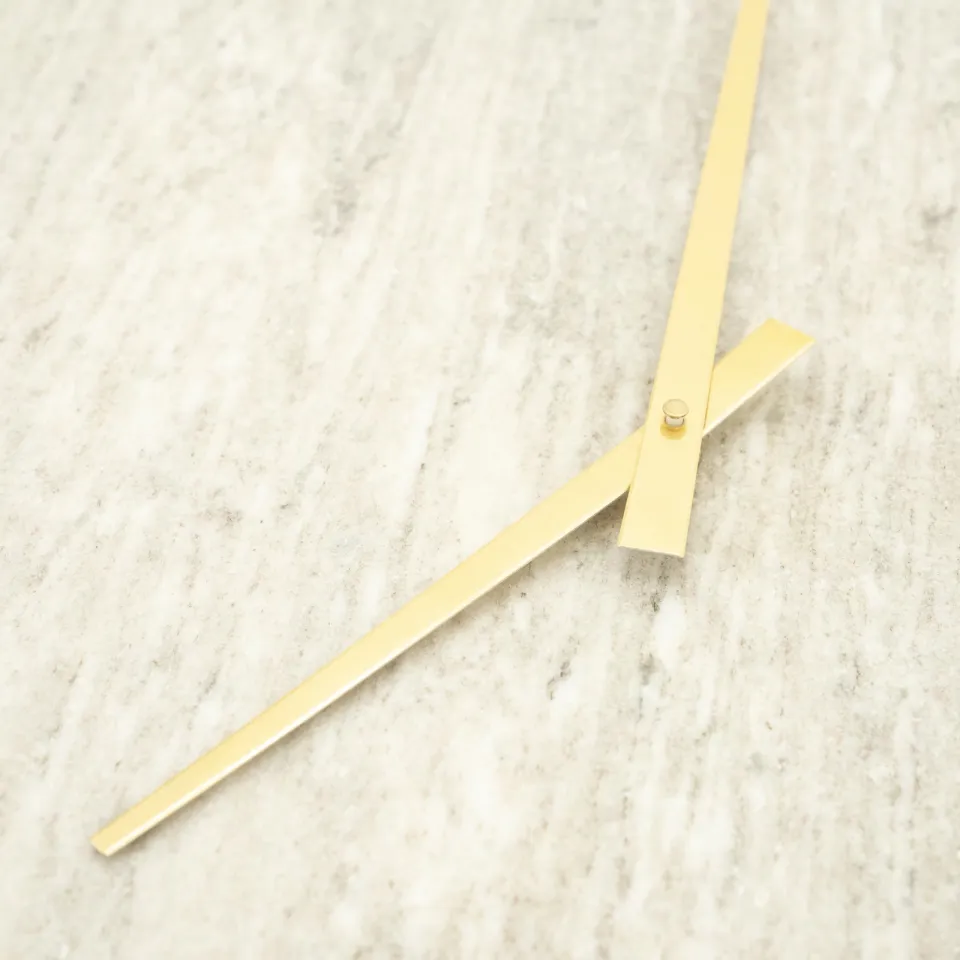 By-Boo Artem wandklok marmer beige, foto 3