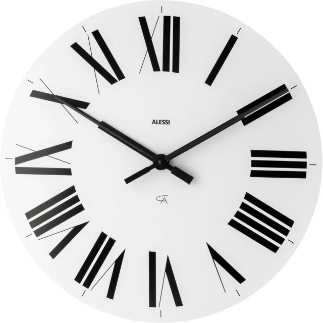 Alessi Firenze - Wandklok - Wit