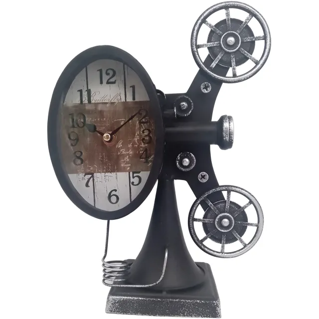 Signes Grimalt vintage bioscoopklok zwart