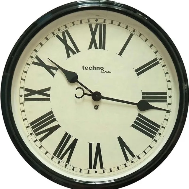 Technoline JUMBO WandKLOK - XXL - 50 cm - Retro design - 70WT50 wit