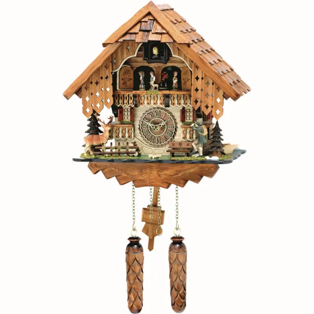 Trenkle 493_QMT_HZZG - Koekoeksklok - kwarts bruin