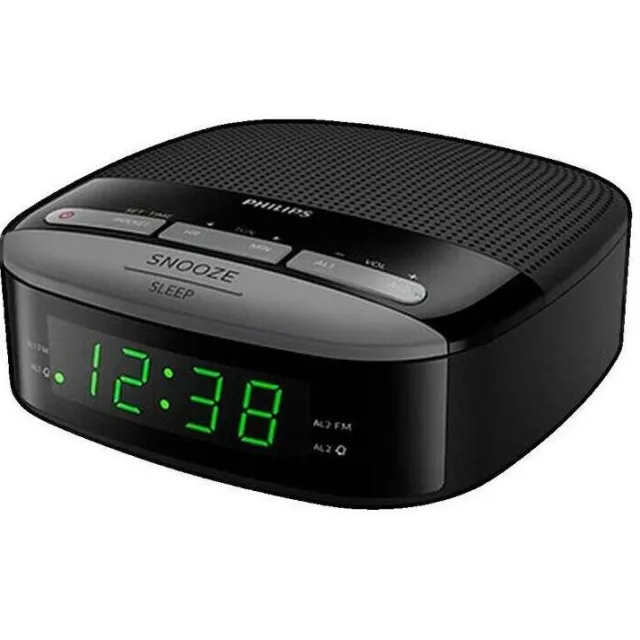 Philips TAR3305 radiowekker zwart