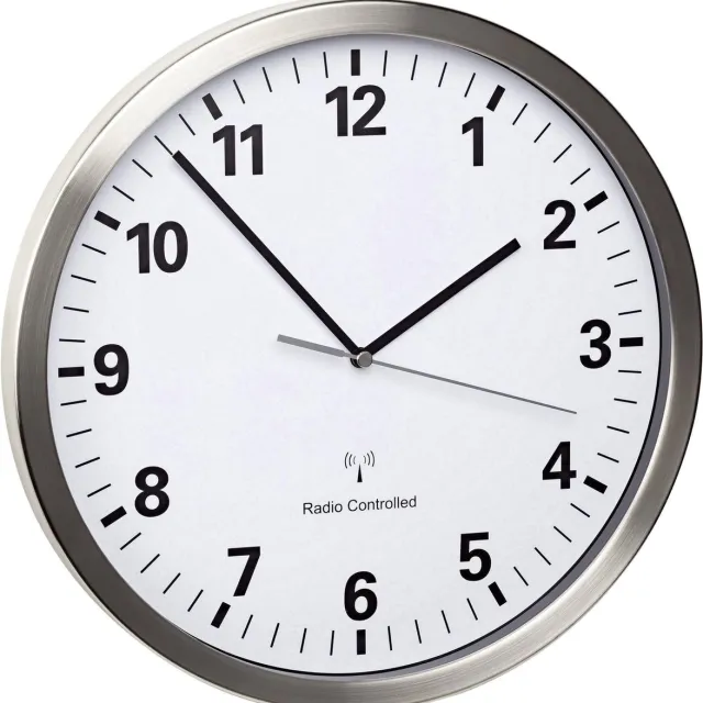 TFA Dostmann TFA 60.3523.02 radiografische wandklok Wit