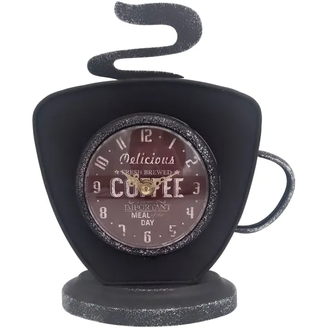 Signes Grimalt vintage koffiekopklok zwart