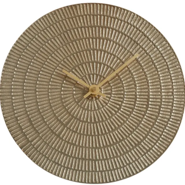 Light & Living Klok BOJANO - 20.5x2x20.5cm - Goud