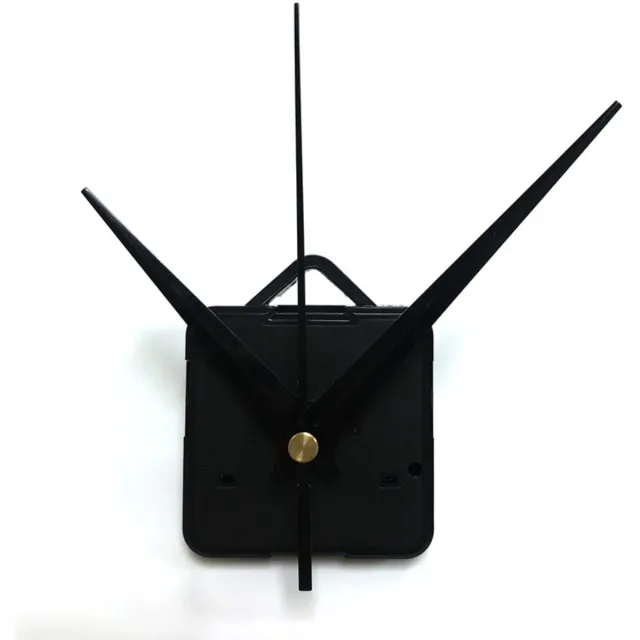 QTTVBTNA Klokmechanisme – Stil – Met Wijzers – Uur 71 mm – Minuut 93 mm – Seconde 90 mm – Voor Wandklok & DIY Zwart